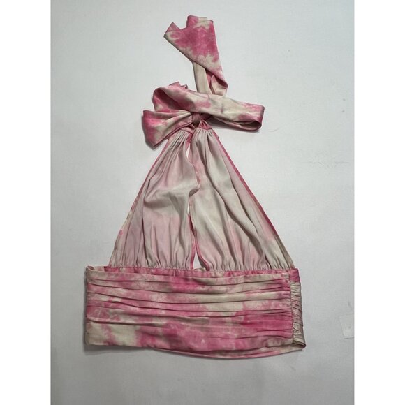 Privacy Please Venice Top in Pink Tie Dye - Picture 4 of 5